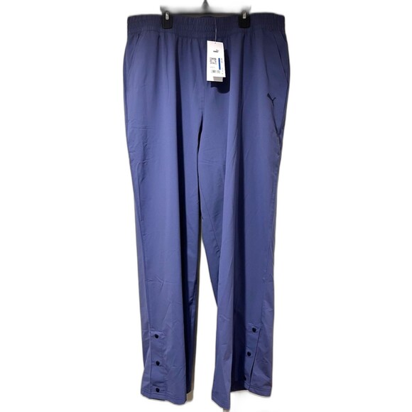 Puma Women's Sz XL Essential Water-Repellent Ripstop Straight Athletic Pants - Picture 1 of 9